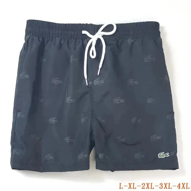 Lacoste Swim Shorts All-Over Croc Print
