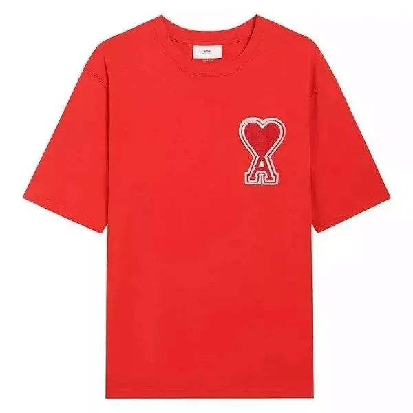 Amiri Heart Logo T-Shirt Embroidered Heart A
