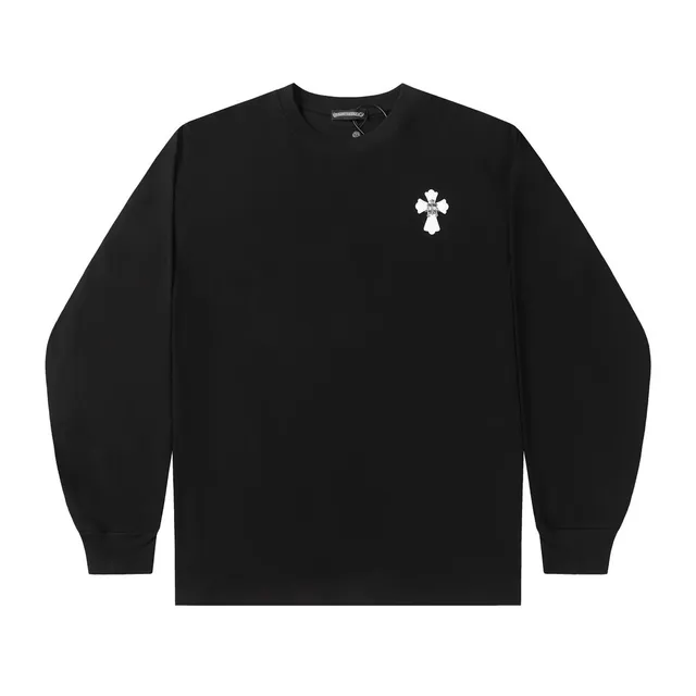 Chrome Hearts Long Sleeve Tee Cross Logo