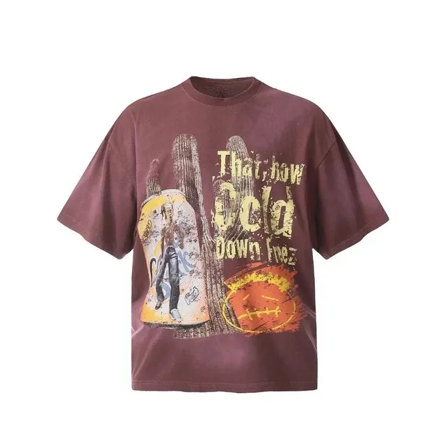 Travis Scott Graphic Tee That How Cold Down Freez