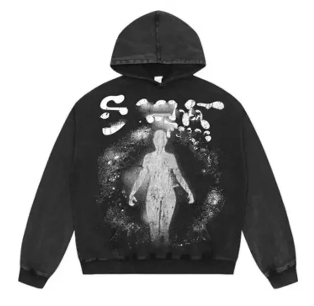 Broken Planet Galaxy Print Hoodie