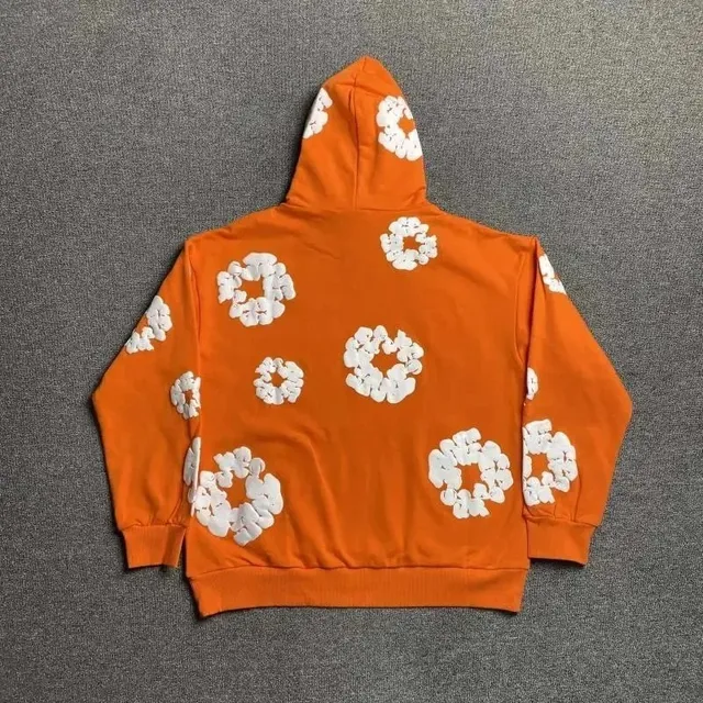Denim Tears Hoodie Floral Print