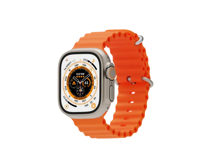Apple Watch Ultra 2 Orange Solo Loop