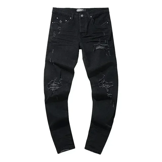 Amiri Distressed Jeans Black Destroyed