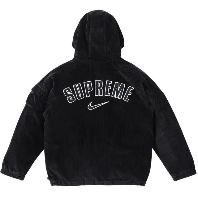 Corduroy Hooded Jacket Supreme Nike