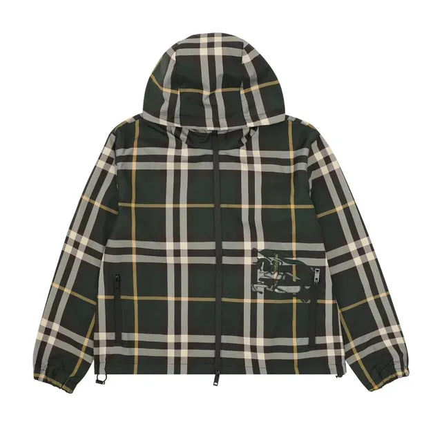 Burberry Check Hooded Jacket Classic Check