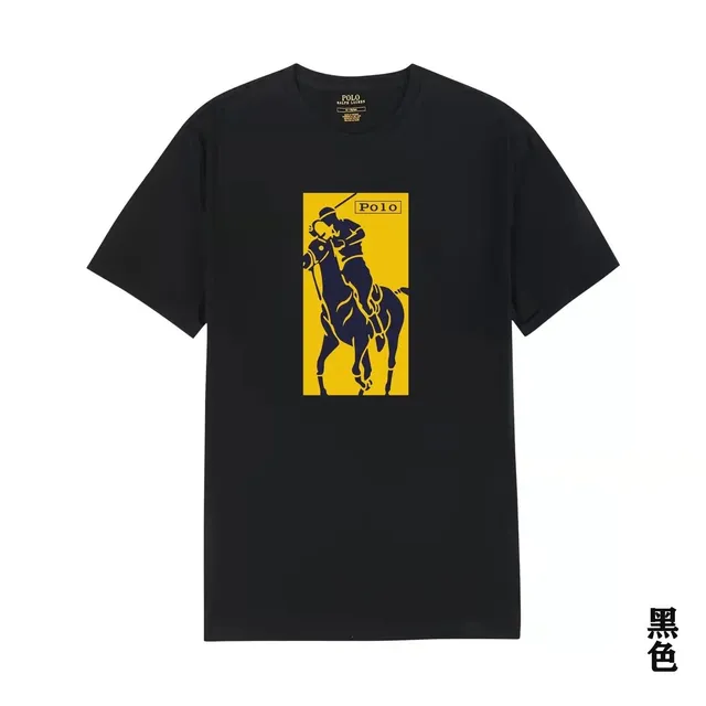 Polo Ralph Lauren Graphic Tee Big Pony Yellow