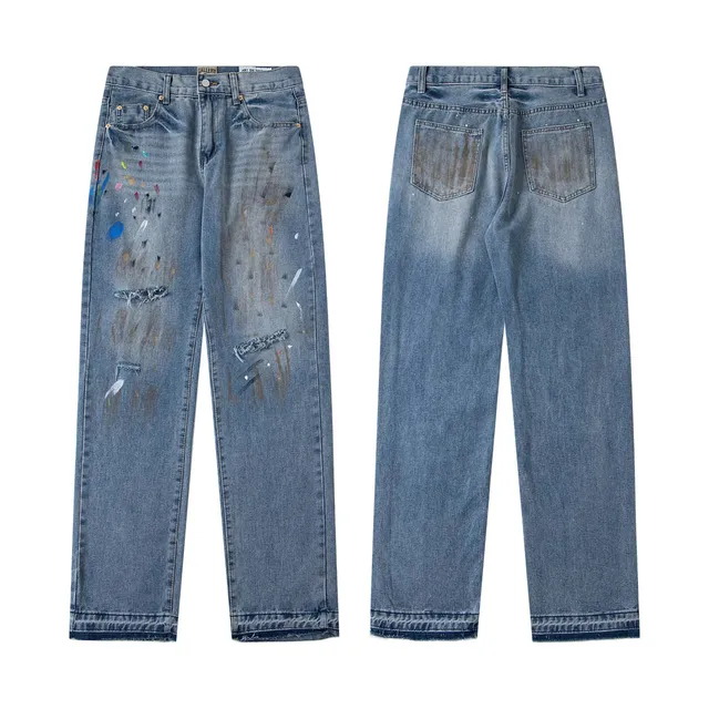 Gallery Dept. Paint-Splatter Jeans