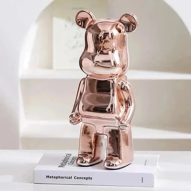 Be@rbrick Bearbrick Metallic Rose Gold