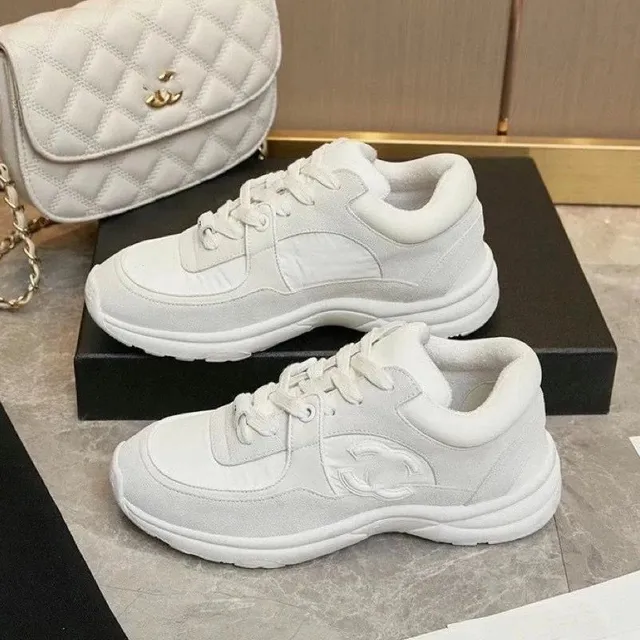 Chanel Sneaker Triple White