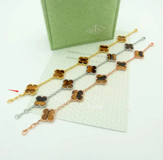 Van Cleef & Arpels Alhambra Bracelet Tiger's Eye