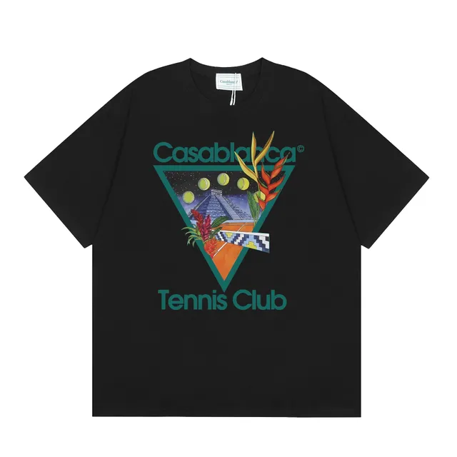 Casablanca Tennis Club Tee Pyramid Graphic