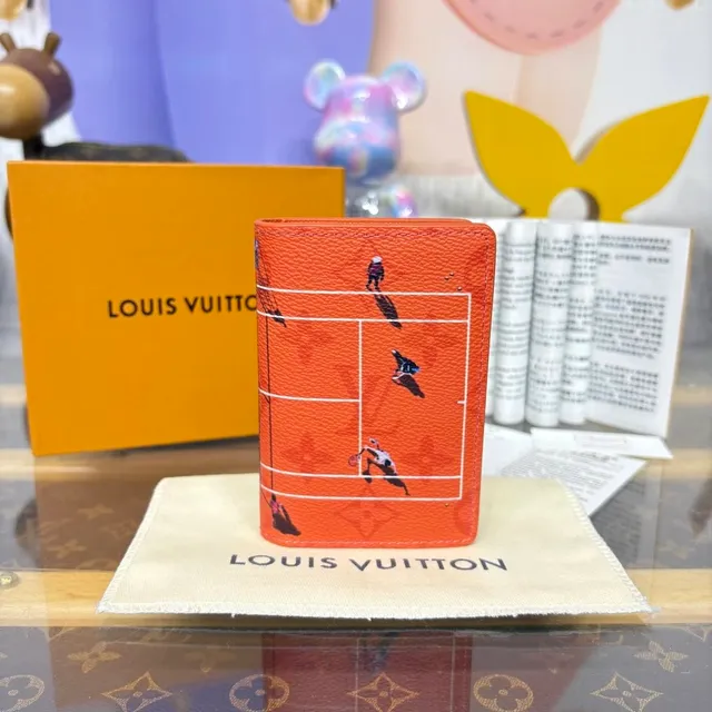 Louis Vuitton Pochette Tennis Tennis Court Print