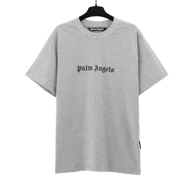 Palm Angels Logo Tee Gothic Print