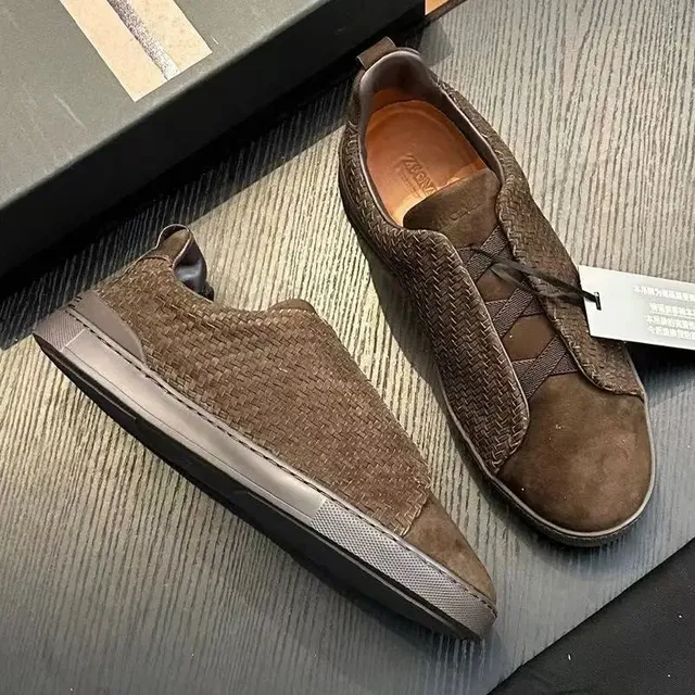 Zegna Woven Loafer