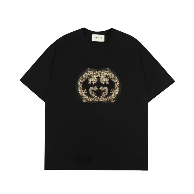 Gucci T-Shirt Dragon GG Logo