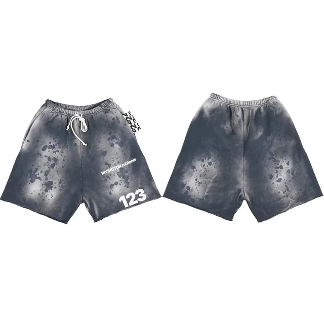 RRR123 Shorts Splatter Print