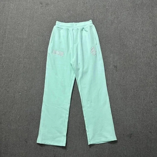 6PM Season Sweatpants Mint with Logo