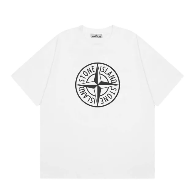 Stone Island Compass Logo T-Shirt Classic Compass Print