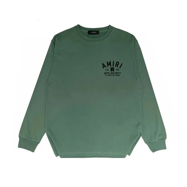 Amiri Long-Sleeve Tee Arts District Print