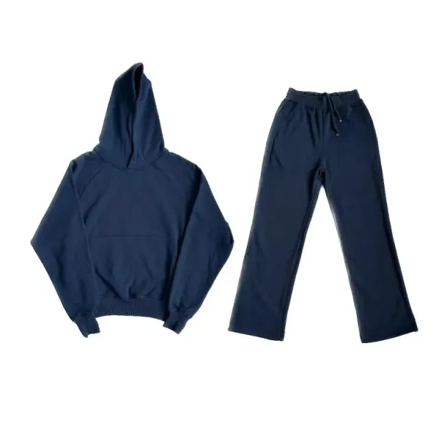Lululemon Hoodie and Joggers Set Solid Navy