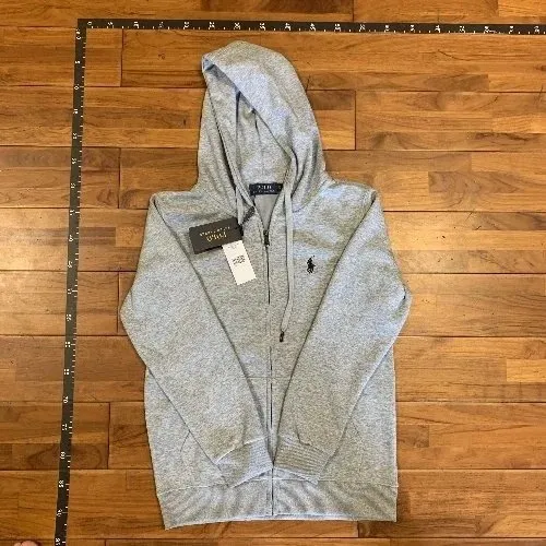 Polo Ralph Lauren Zip-Up Hoodie Heather Grey