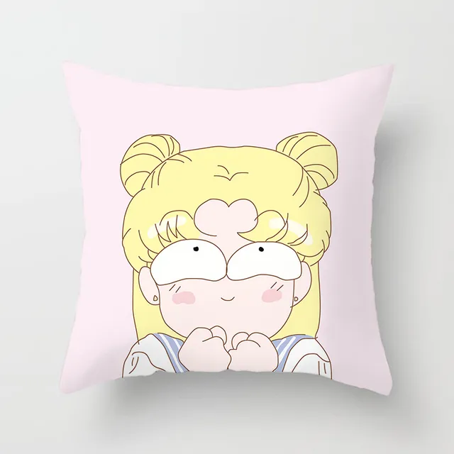 Sailor Moon Cushion Chibi Illustration
