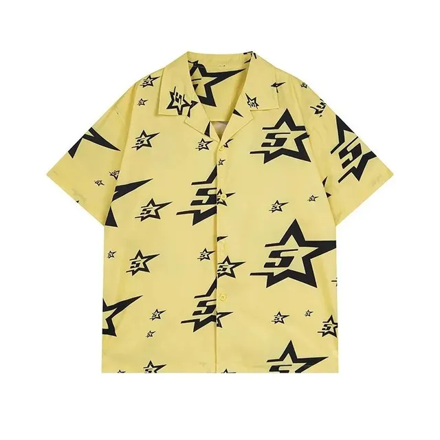 Supreme Camp Collar Shirt Star Print