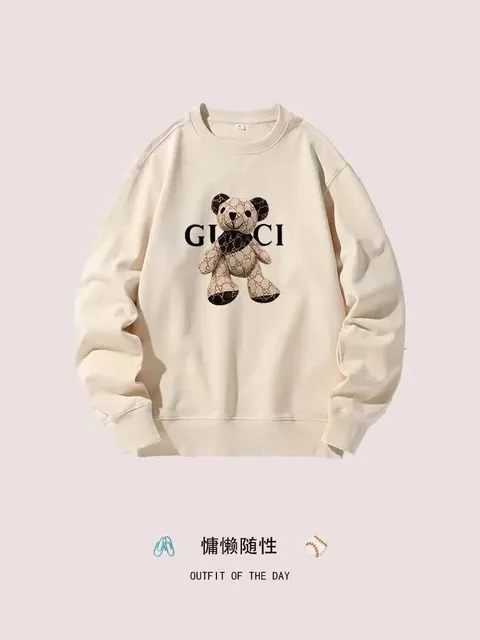 Gucci Crewneck Sweatshirt GG Bear Print