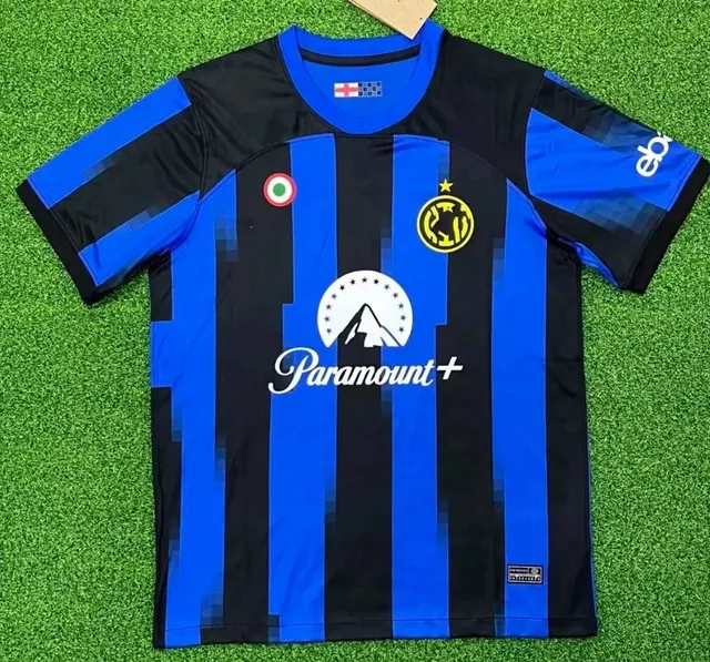 Inter Milan Home Jersey Paramount+ Sponsor