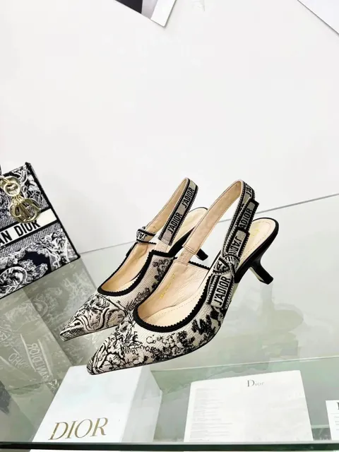 Dior J'adior Slingback Oblique Print