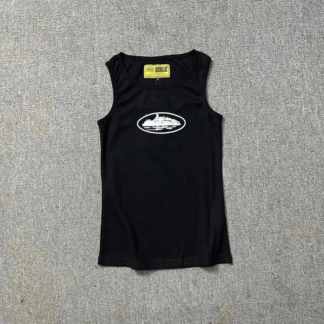 Corteiz Ribbed Tank Top Yacht Logo