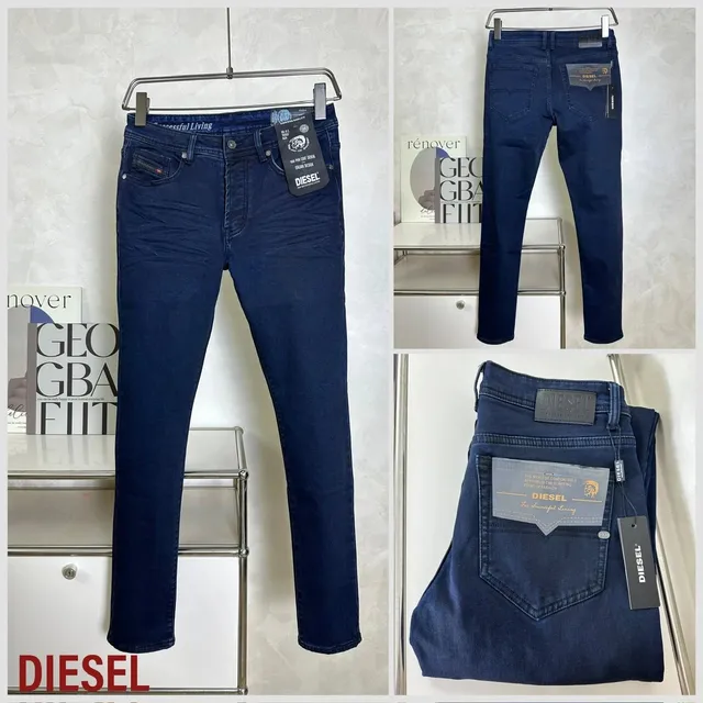 Diesel Slim Fit Jeans Dark Wash