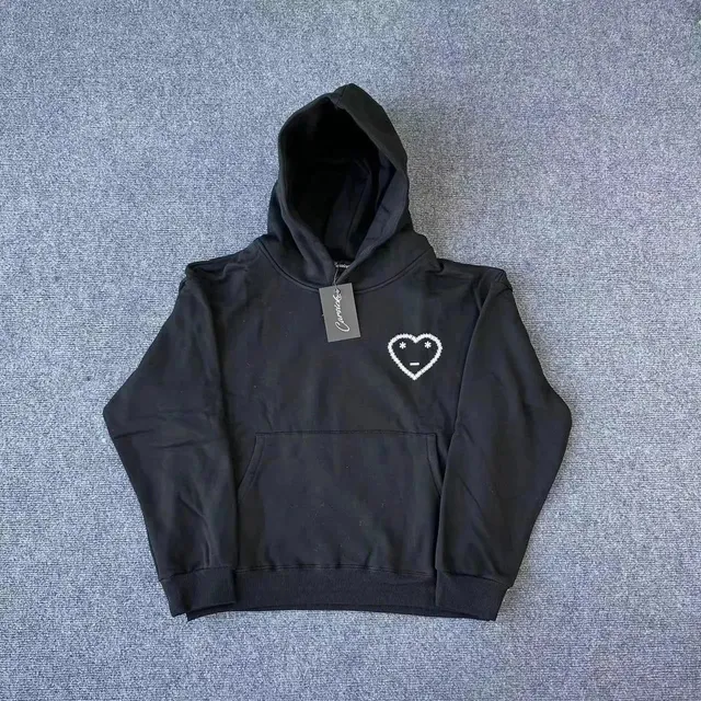 Comme des Garçons Heart Hoodie Embroidered Heart