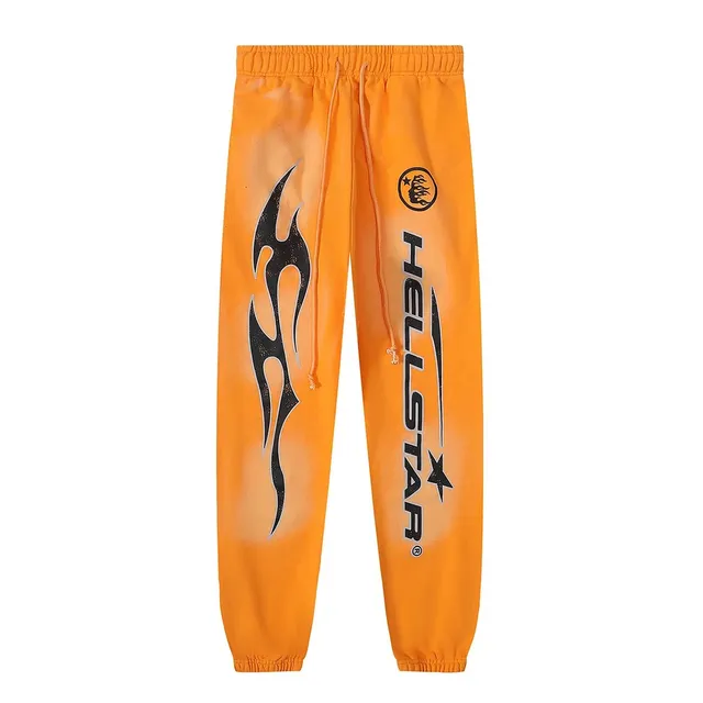 Hellstar Joggers Flame Print