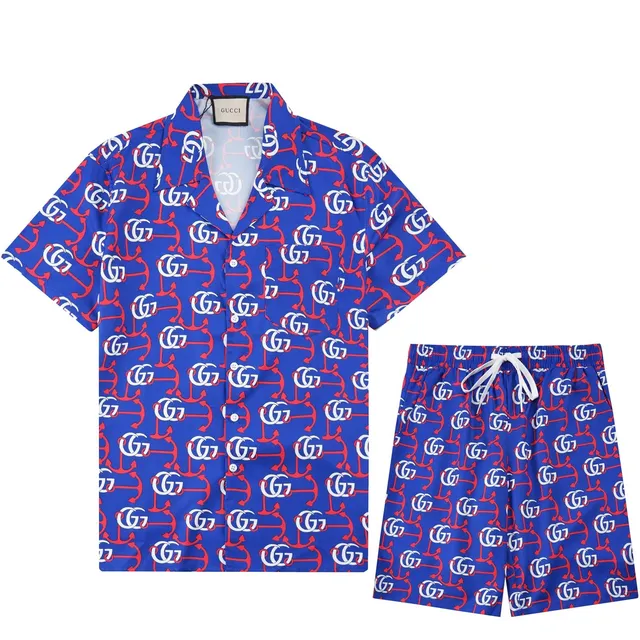 Gucci Anchor Print Set GG and Anchor Motif