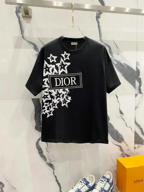 Dior T-Shirt Star Print Logo