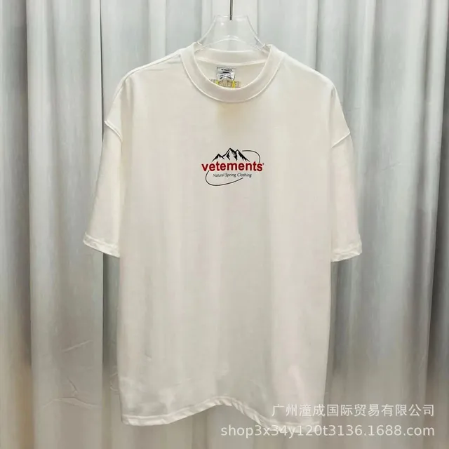 Vetements Logo T-Shirt Mountain Logo