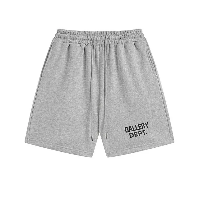 Gallery Dept. Logo Shorts Heather Grey