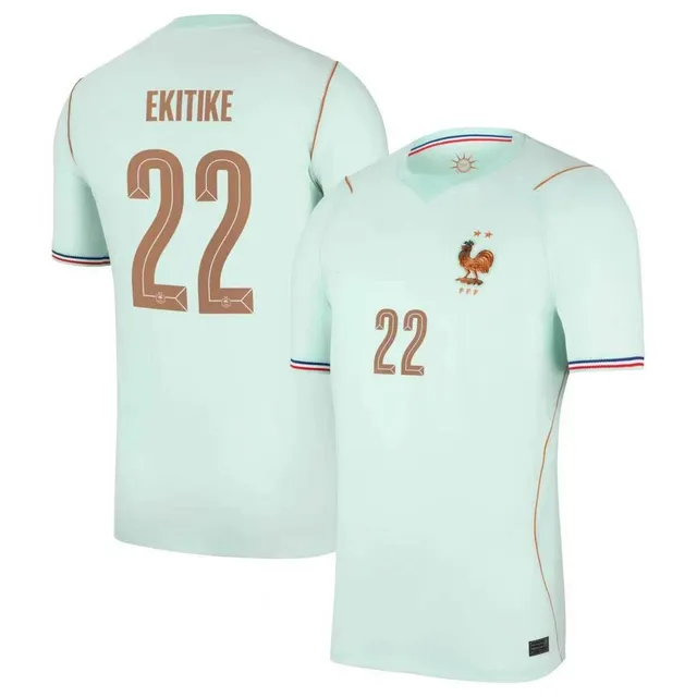 Nike France National Team Away Jersey 2022 World Cup Ekitike #22
