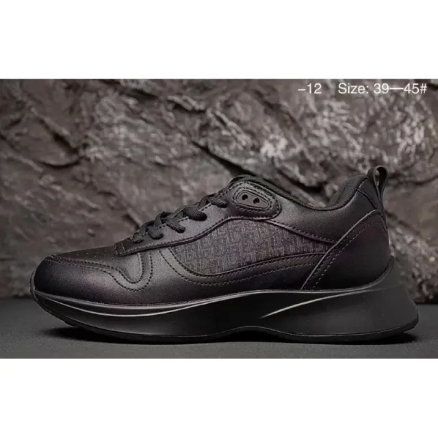 Dior Low-Top Sneaker Monochrome Textured