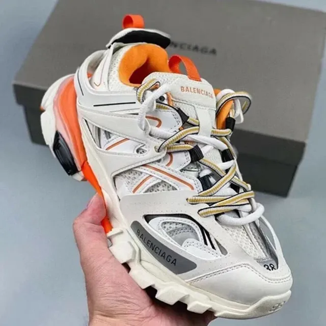Balenciaga Speed Trainer White Orange