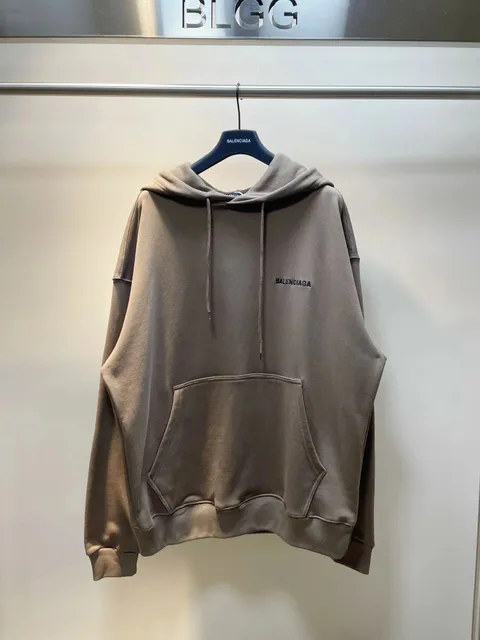 Balenciaga Hoodie Embroidered Logo
