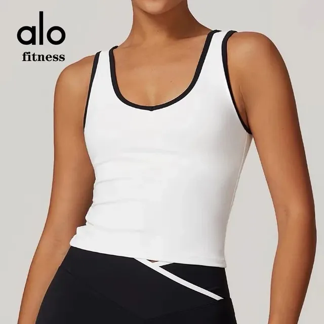 Alo Yoga Tank Top Contrast Trim