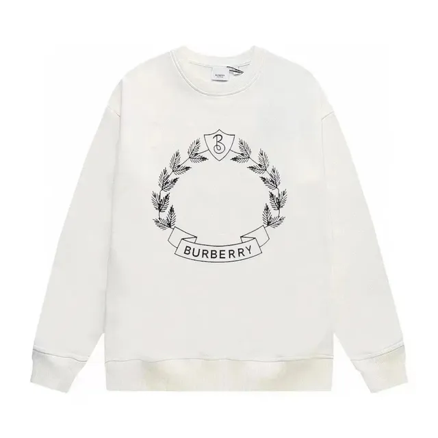 Burberry Crewneck Sweatshirt Laurel Wreath Logo