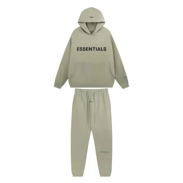 Fear of God Essentials Hoodie and Joggers Set Essentials Logo