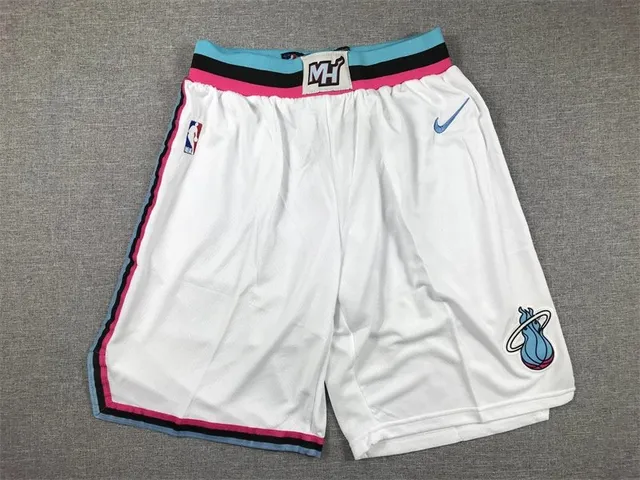 Nike Miami Heat Swingman Shorts White Home