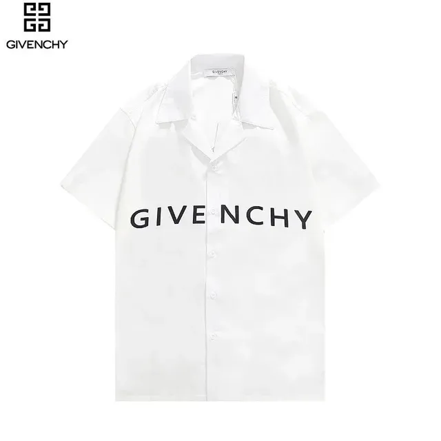 Givenchy Logo Shirt Bold Logo Print