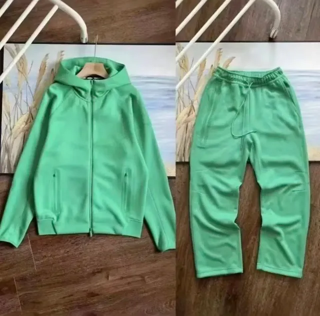 Nike Tech Fleece Hoodie and Joggers Mint Green