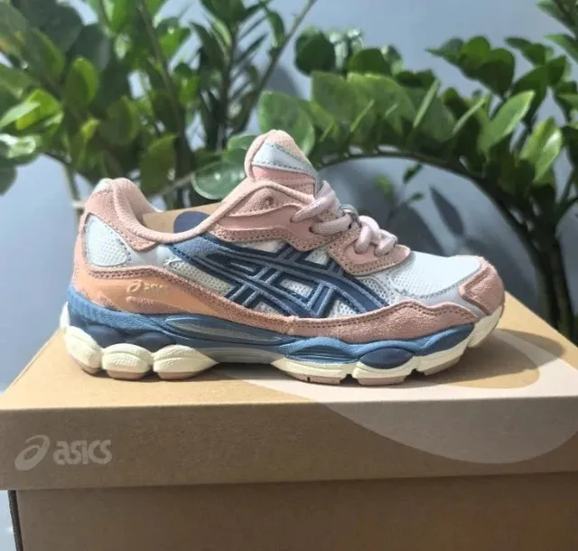 Asics Gel-Kayano 14 Pastel Pink and Navy
